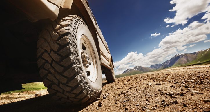 Offroad – bland stenar och stockar